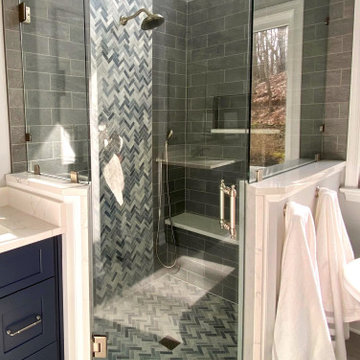 Neo Angle Shower Primary Bathroom