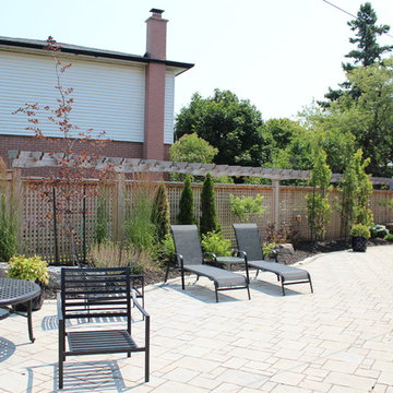 Outdoor room in early summer