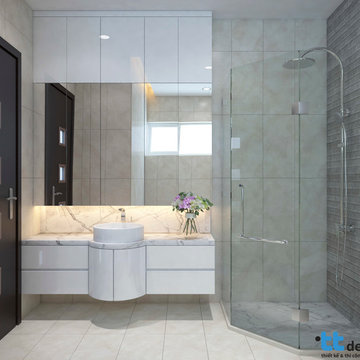 Thiết kế nội thất nhà phố - Anh Lâm Bình Dương