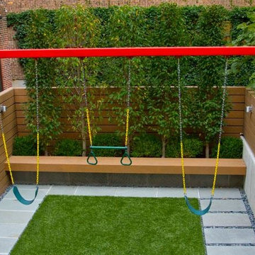 Playgrounds with Artificial Grass