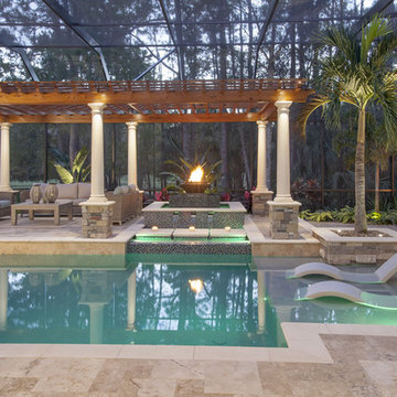 Ledge Lounger in-pool Chaise