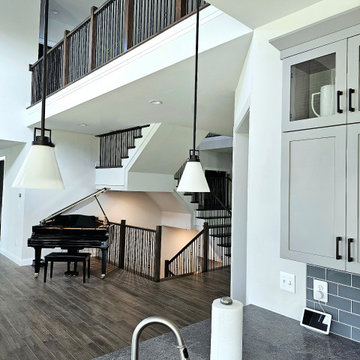 Project #109 | U-Shaped Stairs in Countryside Retreat