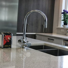 Kitchen with Floating Island
