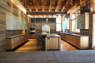 Martis Camp Custom Home Cabinetry and Architectural Doors