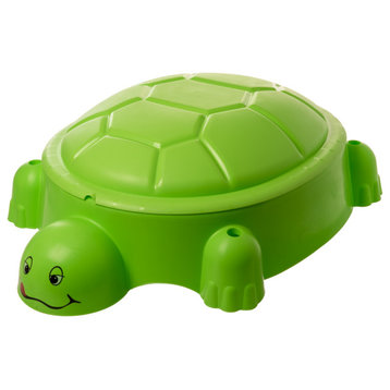 Starplay Turtle Pool/Sandpit with Cover, Green