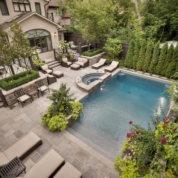 Geometric Concrete Pool Gallery