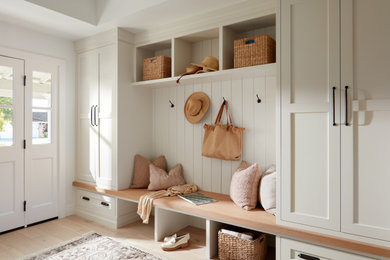 Inspiration for a transitional entryway remodel in San Francisco