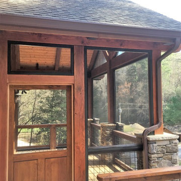 Permanent Screen Room