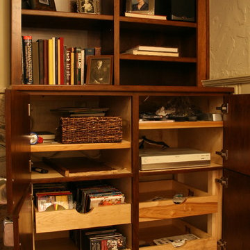 Lewis Avenue Basement - Bookcase (open)