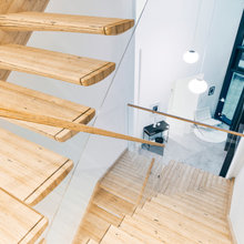 Mit Durchblick nach oben: Eine Treppe rettet einen Ausbau
