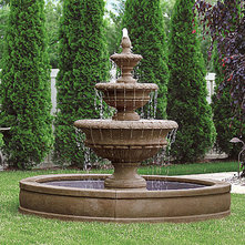 Traditional Outdoor Fountains And Ponds by FRONTGATE