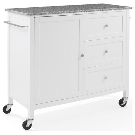 Soren Granite Top Kitchen Island/Cart