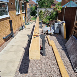 Various roof & 1st fix pics - Roofing & Gutters