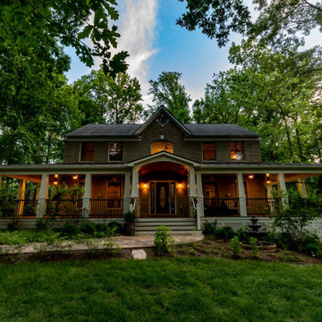 Strikingly Beautiful Exterior Remodeling of Home in Vienna, VA