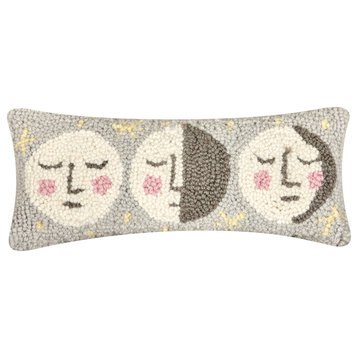 Moon Phases Hook Pillow