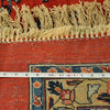 Old Persian Sarouk Rug, Hand-Knotted Red Oversize Mint Cond Rug