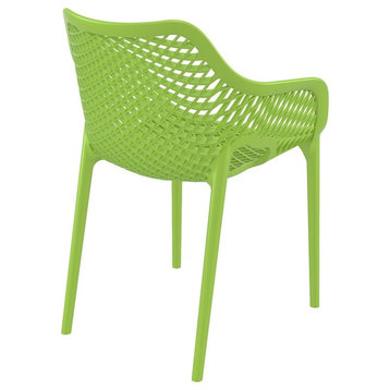 Compamia Air Dining Armchair, Set of 2, Tropical Green