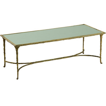 Organic Cocktail Table - Burnished Brass