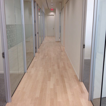 Natural Hard Maple Hardwood Flooring - Hall