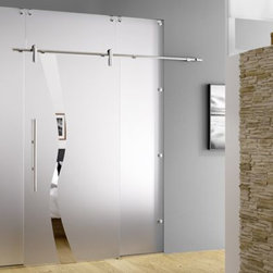 Sliding Glass Doors - Wave type 8 design - Interior Doors