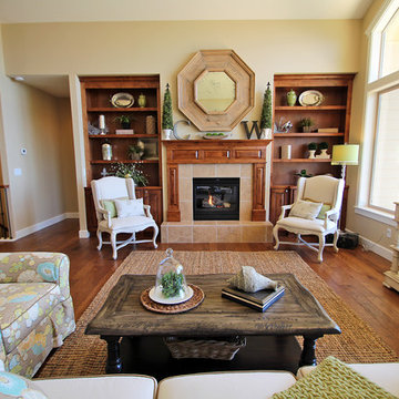 Great Room - The Ridgeback - Craftsman Ranch with Daylight Basement