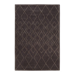 Deco Diamond Dark by Tim Gosling for The Rug Company - Area Rugs