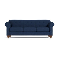 Blue sofas