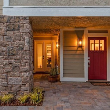 Paver driveway and patio for Westlake Village Remodel