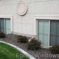 Premier Egress Window Well in Tan - Windows And Doors