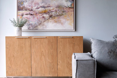 Example of a danish living room design in Singapore