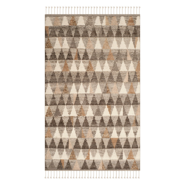 Safavieh Kenya Collection KNY120 Rug, Ivory/Multi, 8' X 10'