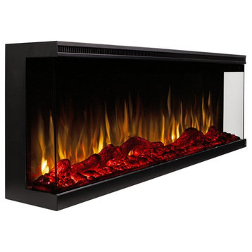 Touchstone Sideline Infinity 60" WiFi Enabled Smart Recessed Electric Fireplace