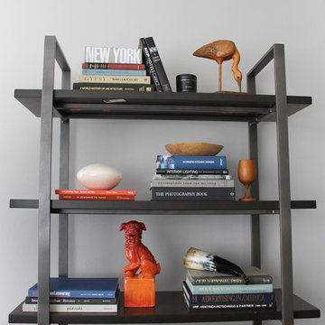 Eclectic Bookcase Styling