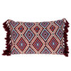 Parkland Collection Blossy Transitional Multicolor Lumbar Throw Pillow