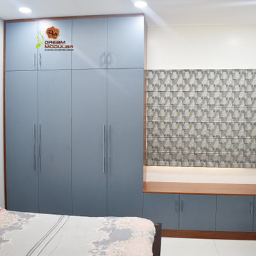 Master Bedroom Interior design - Honer Aquantis - 2bhk