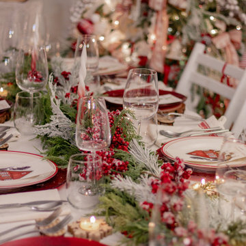 Christmas Decor- luxury Cabin-sky theme