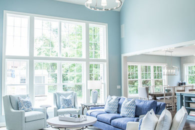 Family room - family room idea in Cleveland