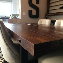 Reclaimed Barn Wood Tables