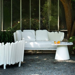 Canisse Outdoor Sofa by Serralunga - Outdoor Sofas
