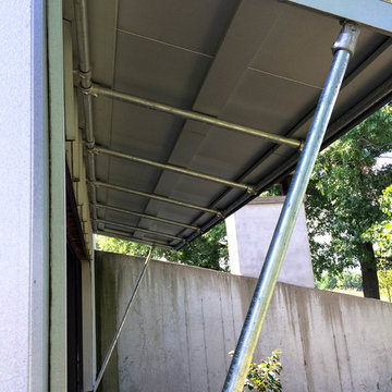 Galvanized Pipe Awnings