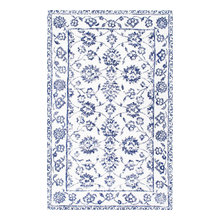 blue white and carrot