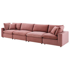 Lexicon Caffery Contemporary Faux Leather Click-Clack Sleeper Sofa in Brown