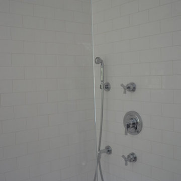 Statuary Marble and Waterworks Bathroom Remodel
