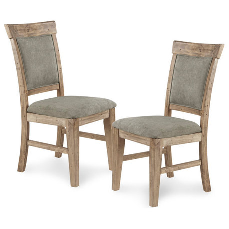 INK+IVY Oliver Classic Wood Dining Chairs, Set of 2