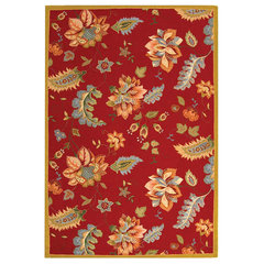 Safavieh Blossom BLM672A 2'6 x 4'0 Red / Multi Area Rug