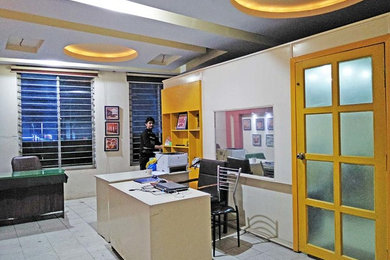Inspiration for an asian hallway remodel in Other