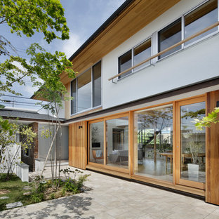 他の地域の北欧スタイルのおしゃれなテラス・中庭の写真