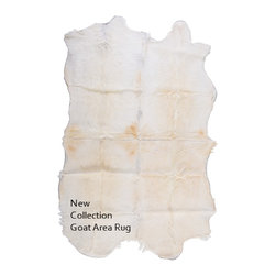 LEATHER Luxury Goathide Patchwork Area Rugs Full Collection - Area Rugs