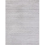 Unique Loom - Rug Unique Loom Moroccan Trellis Light Gray Rectangular 9' 10 x 13' 0 - With pleasant geometric patterns based on traditional Moroccan designs, the Moroccan Trellis collection is a great complement to any modern or contemporary decor. The variety of colors makes it easy to match this rug with your space. Meanwhile, the easy-to-clean and stain resistant construction ensures it will look great for years to come.