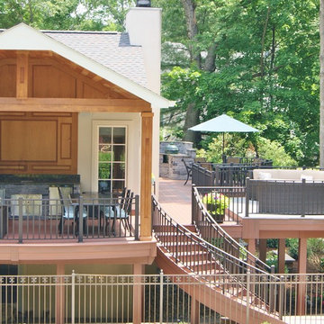 National Award Winning Deck 2014! Franklin Lakes NJ Outdoor Living Space